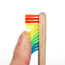 Load image into Gallery viewer, Colorful Environment-friendly Bamboo Toothbrush