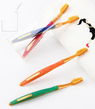 Load image into Gallery viewer, 4Pcs Bamboo Charcoal Soft-bristle Toothbrush Adults