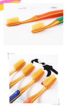 Load image into Gallery viewer, 4Pcs Bamboo Charcoal Soft-bristle Toothbrush Adults