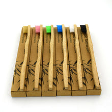 Load image into Gallery viewer, Soft bamboo toothbrush