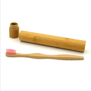 Soft bamboo toothbrush