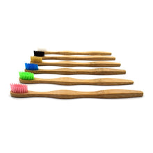 Load image into Gallery viewer, Soft bamboo toothbrush