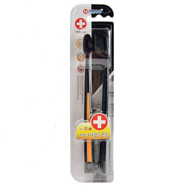 Black Bamboo Toothbrush Eco friendly