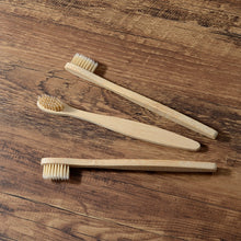 Load image into Gallery viewer, Childrens Bamboo Toothbrush 10PC